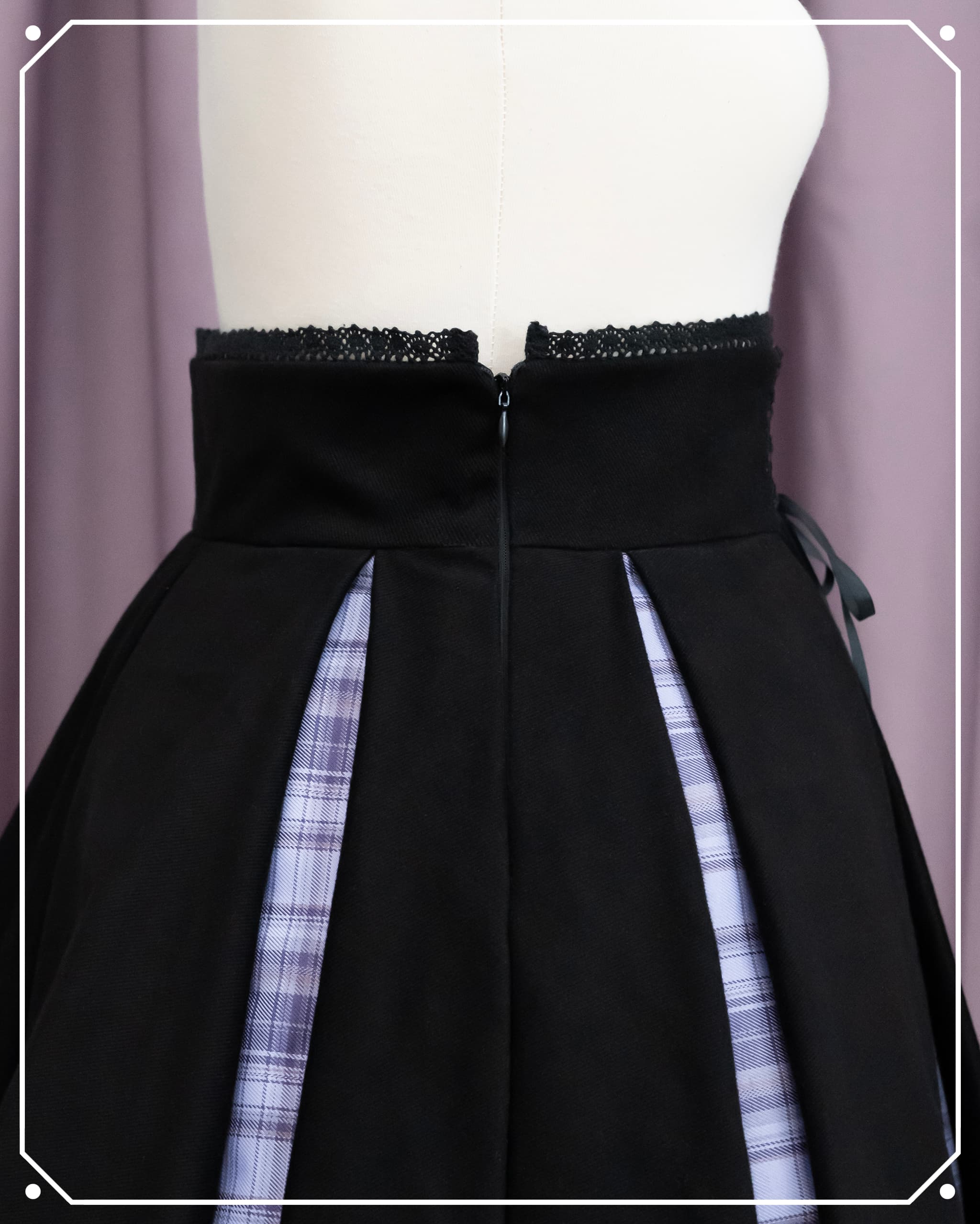 Magical Girls Academy High Waist Pleated Skirt