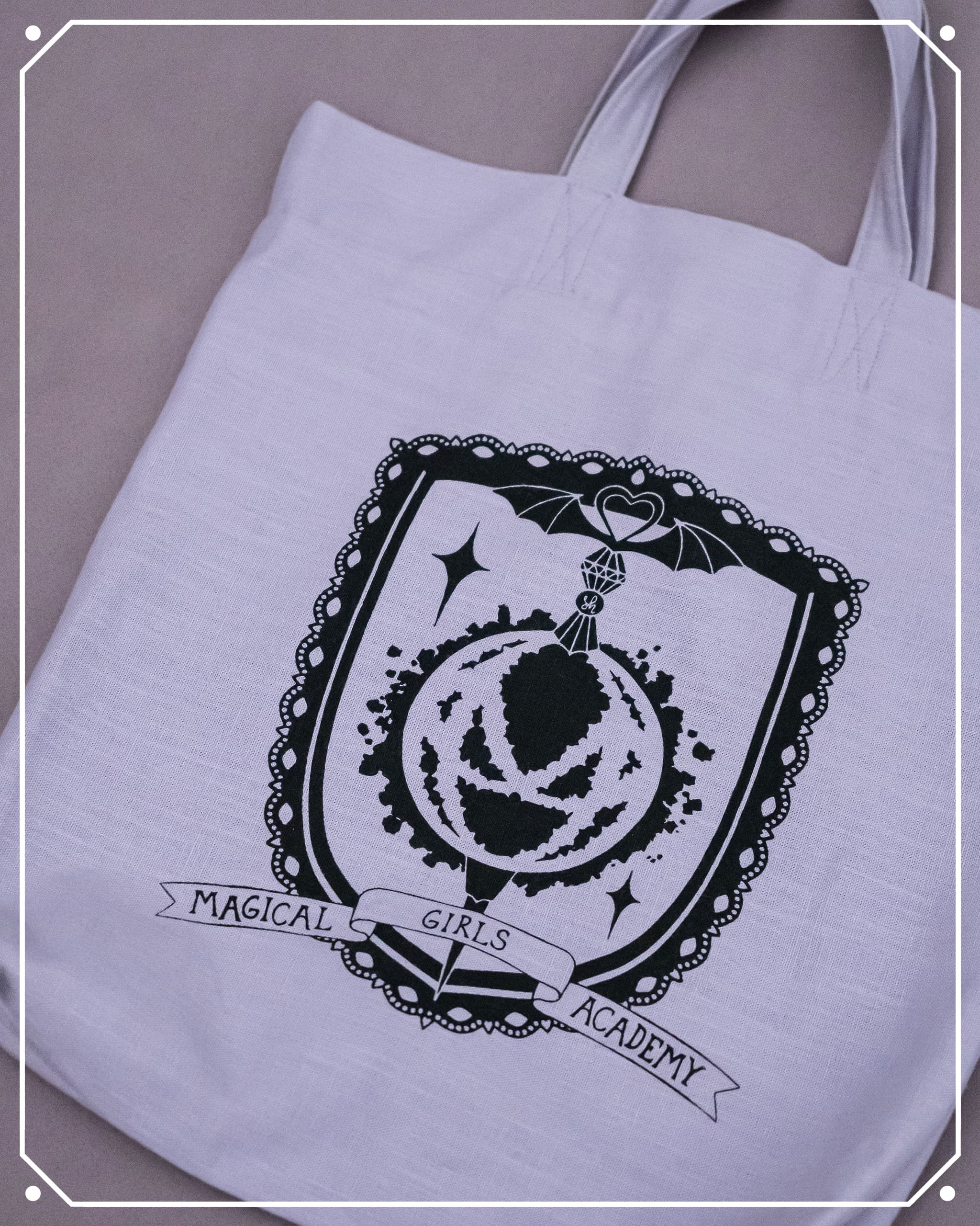 Magical Girls Academy Screen Print Tote Bag
