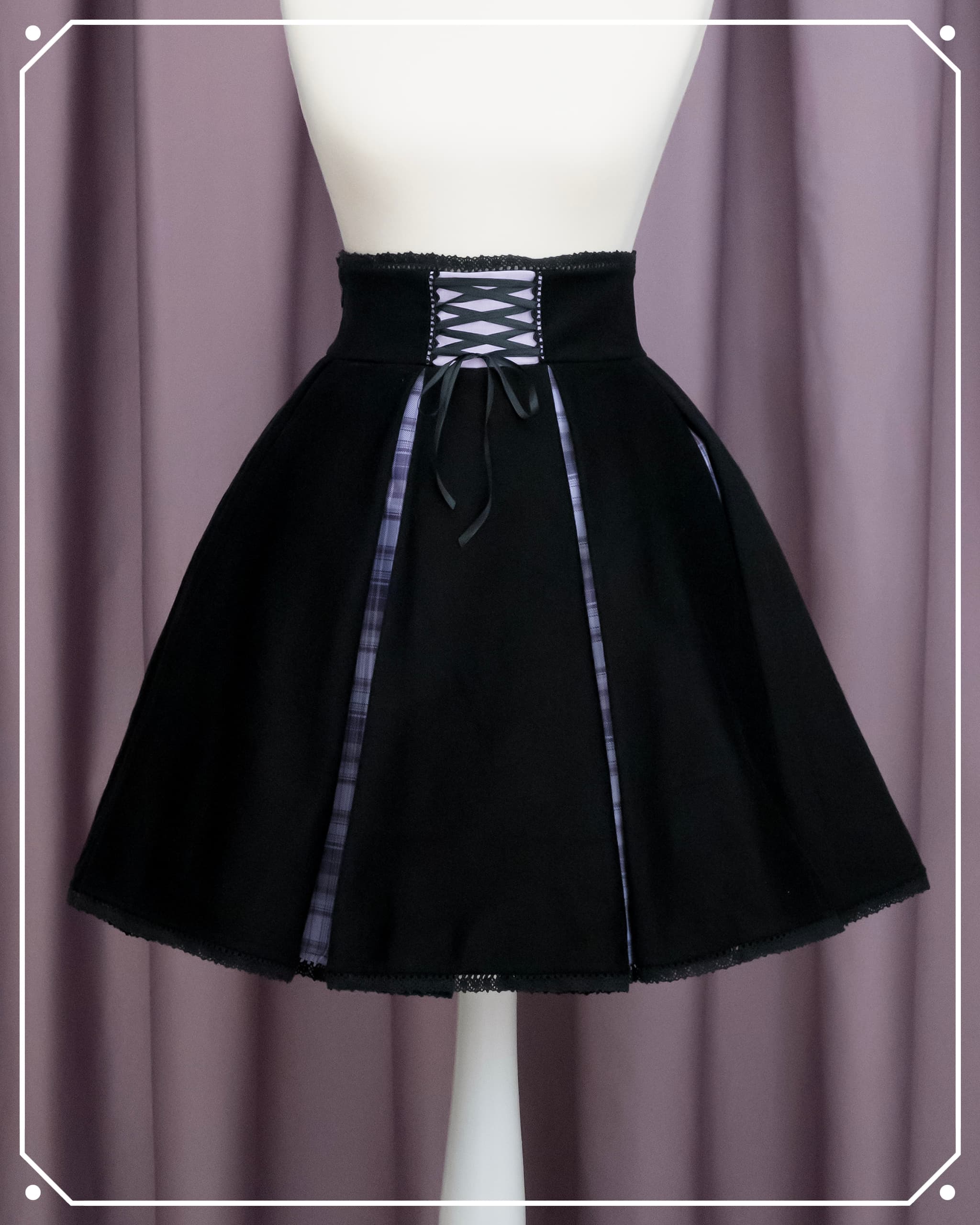 Magical Girls Academy High Waist Pleated Skirt