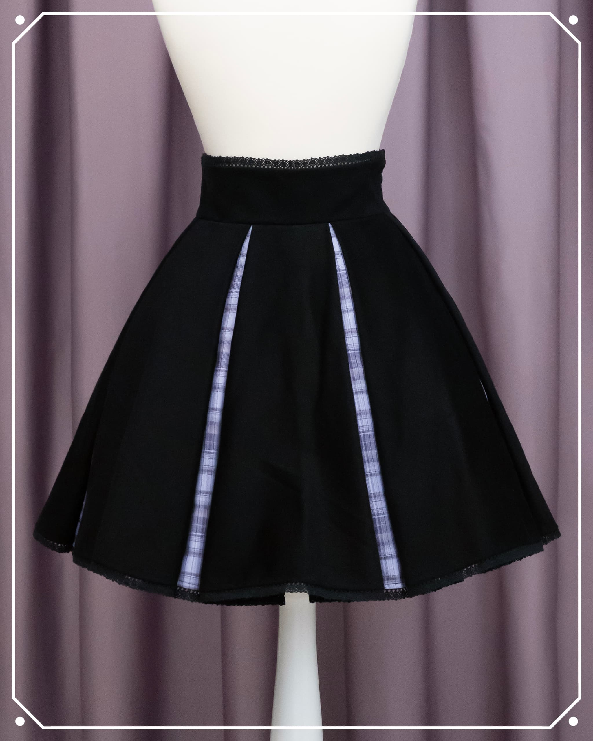 Magical Girls Academy High Waist Pleated Skirt