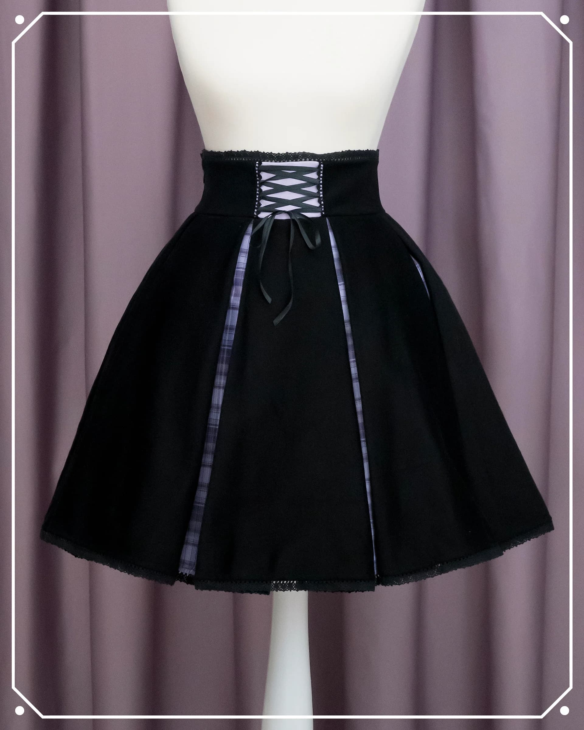 Magical Girls Academy High Waist Pleated Skirt